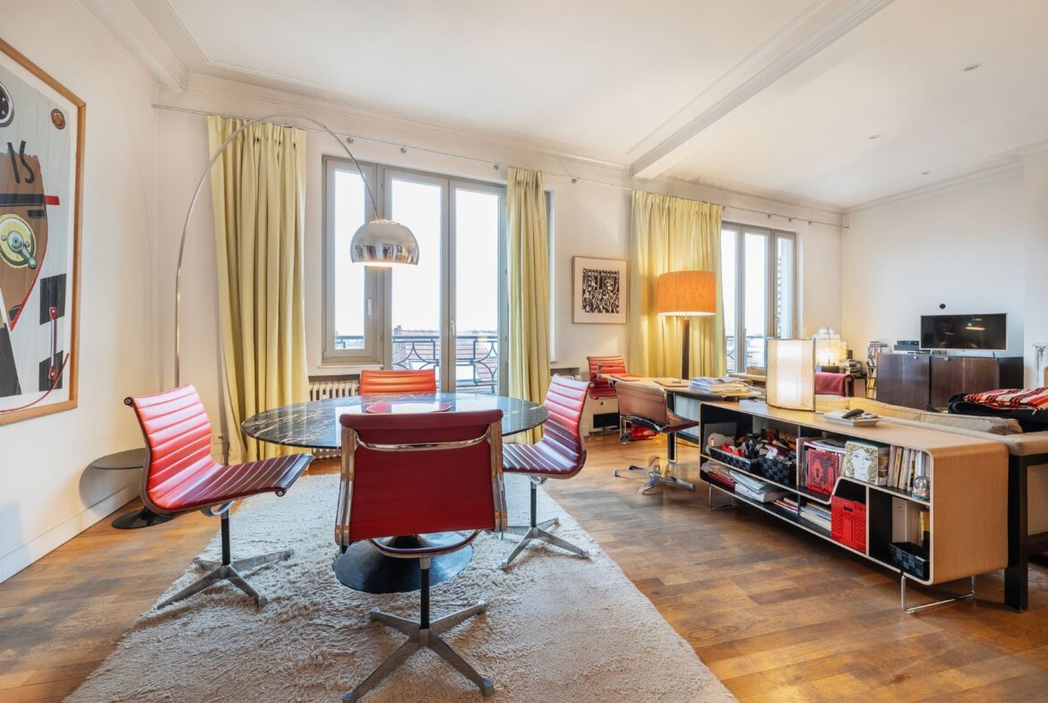 Appartement 2 chambres avec bureau à Avenue Louise – Ixelles